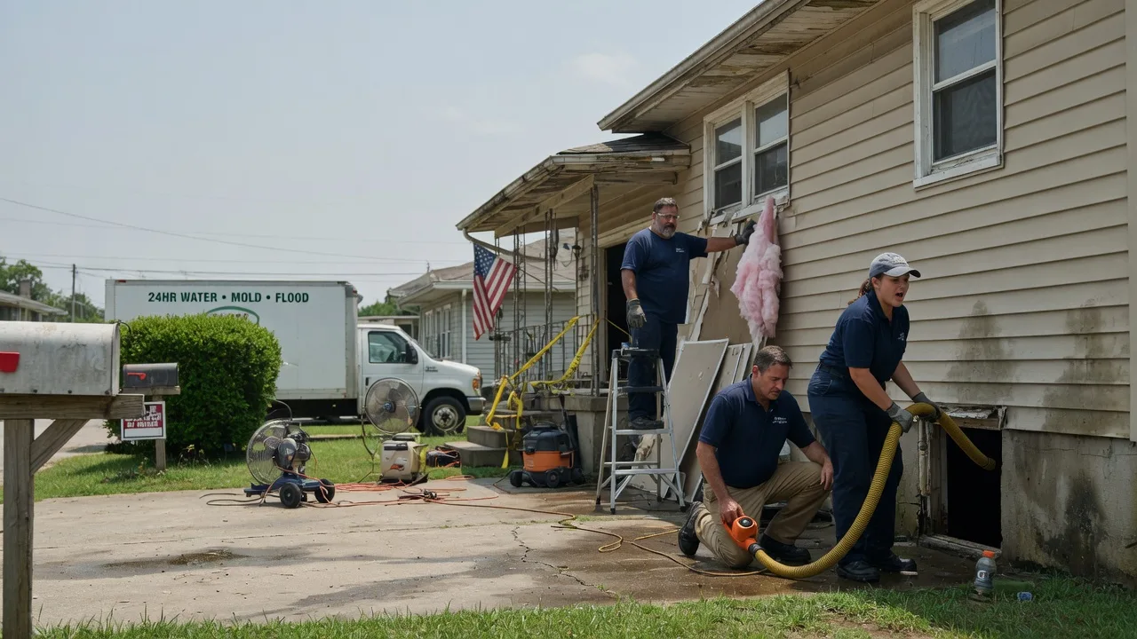 Water Damage Repair in Pittston, PA near me